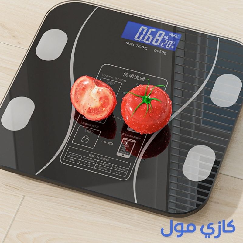 ميزان ذكي لتتبع مؤشرات الجسم الجودة الأولى + هدية