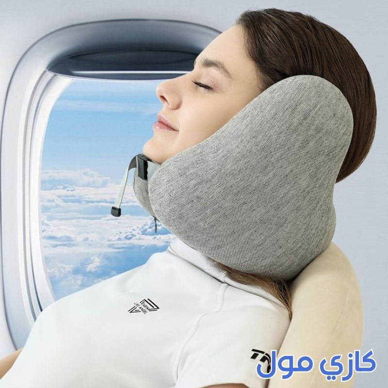 وسادة دعم الرقبة لراحة متكاملة في النوم والاسترخاء