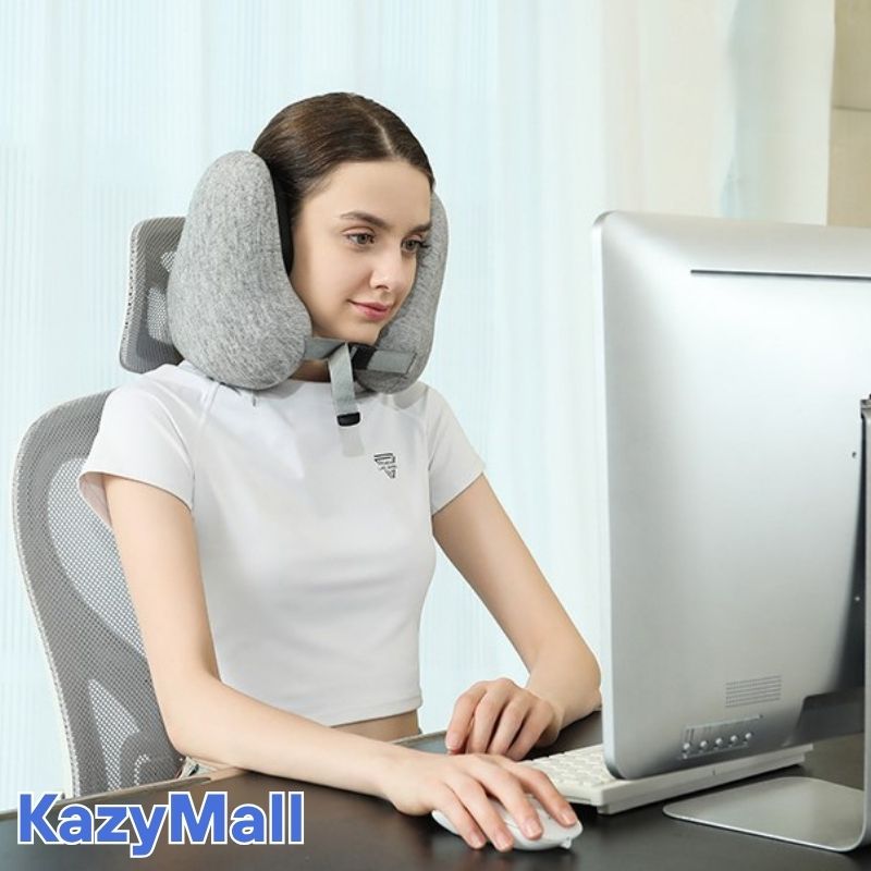 وسادة دعم الرقبة لراحة متكاملة في النوم والاسترخاء