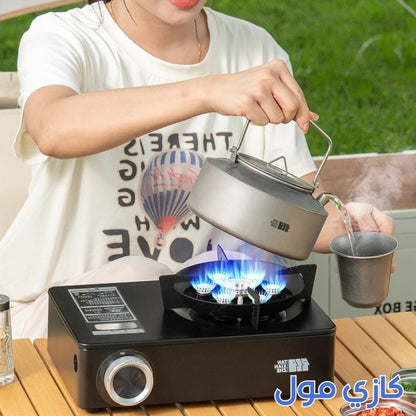 موقد غاز محمول عملي وخفيف للطهي السريع في الخارج