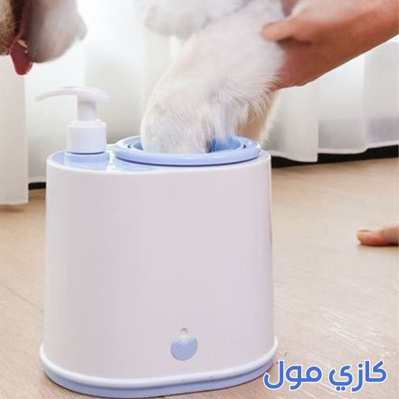 آلة تنظيف أقدام الكلاب والقطط الأوتوماتيكية لتنظيف آمن وسهل