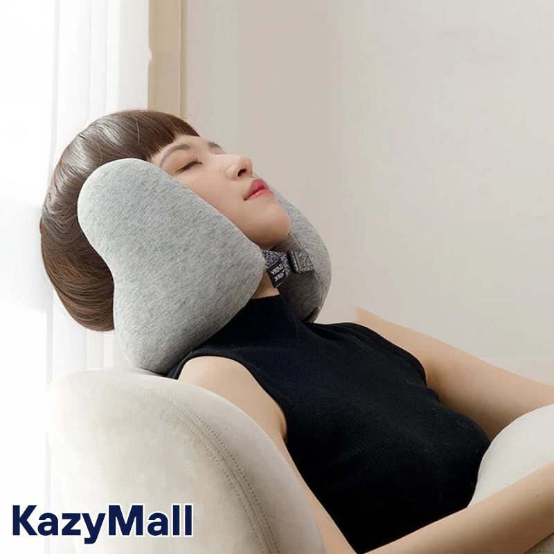 وسادة دعم الرقبة لراحة متكاملة في النوم والاسترخاء