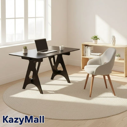 مكتب عملي بتصميم عصري تركيب سريع بدون أدوات