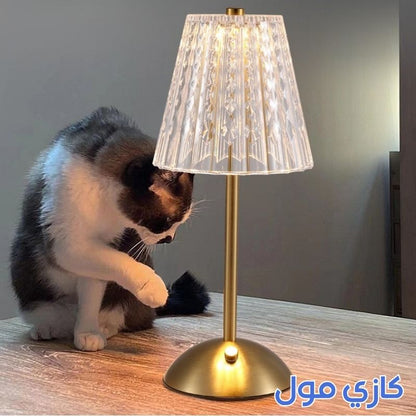 3 مصابيح كريستالية راقية مع إضاءة فاخرة