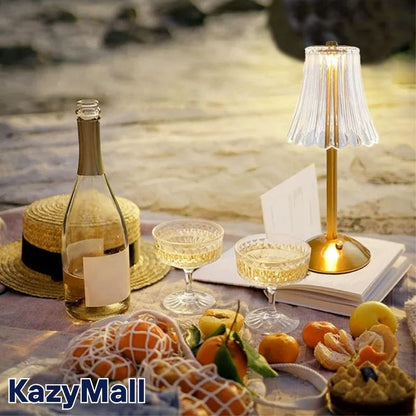 3 مصابيح كريستالية راقية مع إضاءة فاخرة