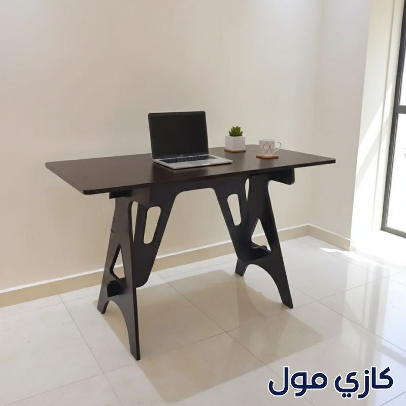 مكتب عملي بتصميم عصري تركيب سريع بدون أدوات