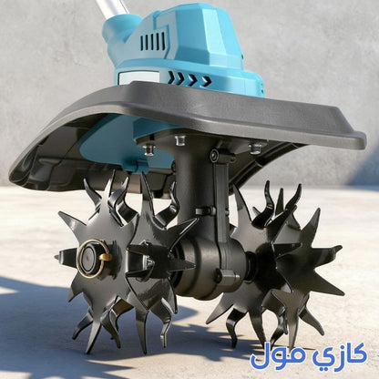 محراث كهربائي لاسلكي قوي ببطاريتان 48 فولت