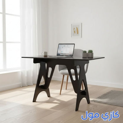 مكتب عملي بتصميم عصري تركيب سريع بدون أدوات